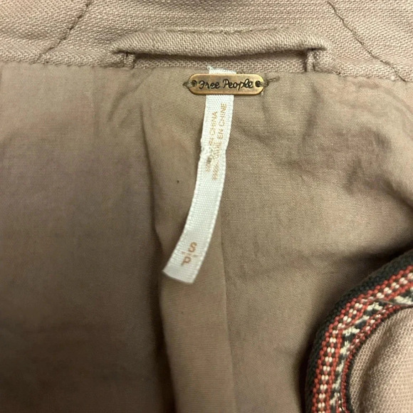 Free People Flight Line Bomber Jacket Size S - Picture 12 of 14